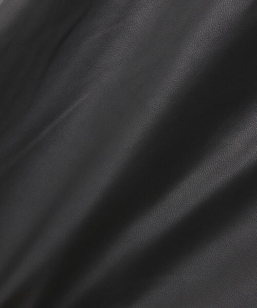 N.(N. Natural Beauty Basic)(エヌエヌナチュラルビューティーベーシック)の「【S Size Line】◆フェイクレザーワイドパンツ(その他パンツ・レディース・ブラック・SMALL/MEDIUM)」の18枚目の写真