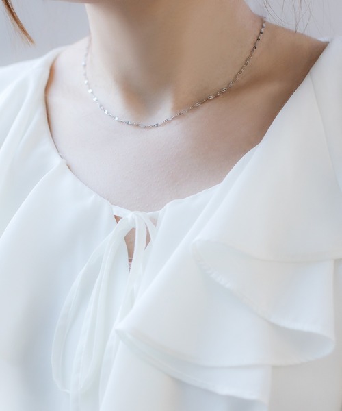 BLOOM（ブルーム）の「サージカルステンレス 316L デザインネックレス BLOOM/ブルーム（ネックレス・レディース・その他・40cm）」の6枚目の写真