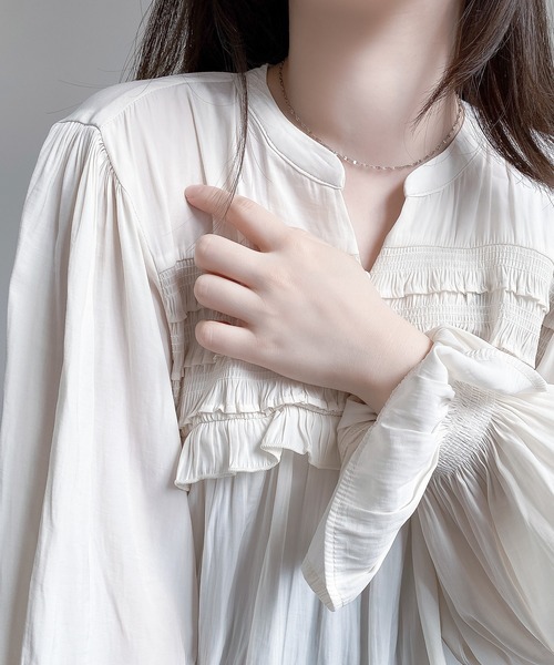 BLOOM（ブルーム）の「サージカルステンレス 316L デザインネックレス BLOOM/ブルーム（ネックレス・レディース・その他・40cm）」の10枚目の写真