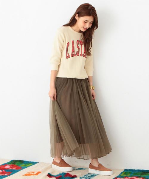 Another Edition(アナザーエディション)の「GOOD ROCK SPEEDロゴクルーネックロングスリーブ/BCgood/s LOGO CN LSL◆(Tシャツ/カットソー・レディース・ナチュラル/ネイビー・フリ-)」の7枚目の写真