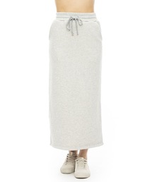 BILLABONG レディース SWEAT LONG SKIRT ロングスカート 【2023年秋冬モデル】/ビラボンセットアップ対応タイトシルエットスウェットロングスカート