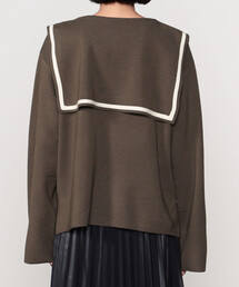Bshop（ビショップ）の「ORCIVAL | セーラーカラーニット WOMEN