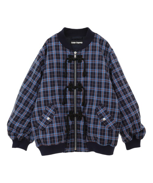 Candy Stripper（キャンディストリッパー）の「CHINA CHECK MA-1（MA-1・レディース・ブルー/ブラック/レッド・2）」の18枚目の写真