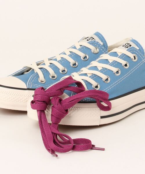 CONVERSE（コンバース）の「【CONVERSE/コンバース】ALL STAR BURNTCOLORS OX（スニーカー・レディース・ブルー/ピンク・23.5cm/24cm/24.5cm）」の5枚目の写真