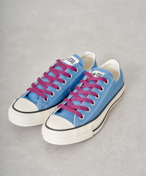 CONVERSE（コンバース）の「【CONVERSE/コンバース】ALL STAR BURNTCOLORS OX（スニーカー・レディース・ブルー/ピンク・23.5cm/24cm/24.5cm）」の10枚目の写真