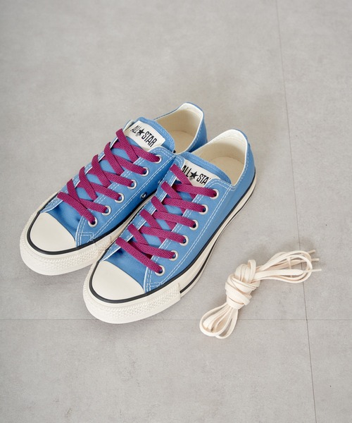 CONVERSE（コンバース）の「【CONVERSE/コンバース】ALL STAR BURNTCOLORS OX（スニーカー・レディース・ブルー/ピンク・23.5cm/24cm/24.5cm）」の15枚目の写真