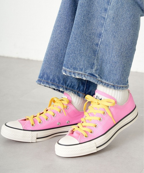 CONVERSE（コンバース）の「【CONVERSE/コンバース】ALL STAR BURNTCOLORS OX（スニーカー・レディース・ブルー/ピンク・23.5cm/24cm/24.5cm）」の19枚目の写真