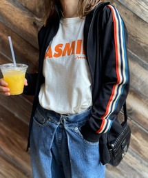 mi via loca | Vintageライクライン ハイネックトラックジャケット(ジャージ)