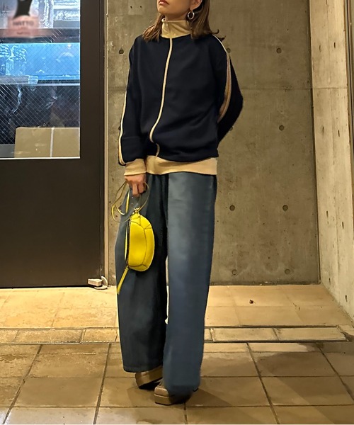 mi via loca（ミヴィアロカ）の「Vintageライクライン ハイネック