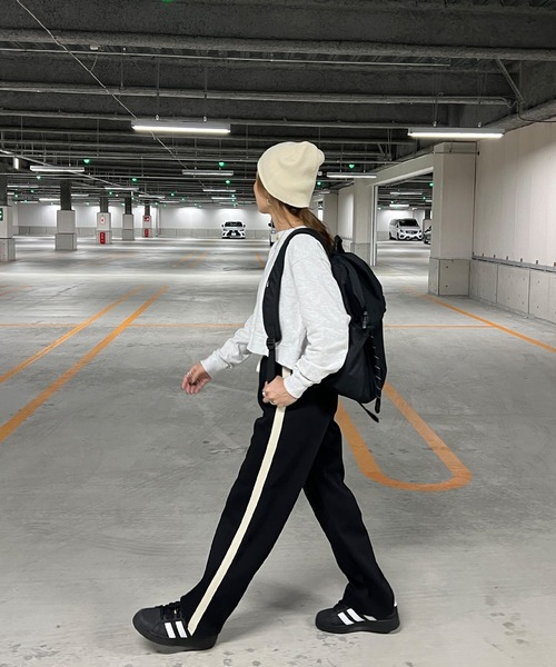 サイドライントラックパンツ | Side line track pants(chiica
