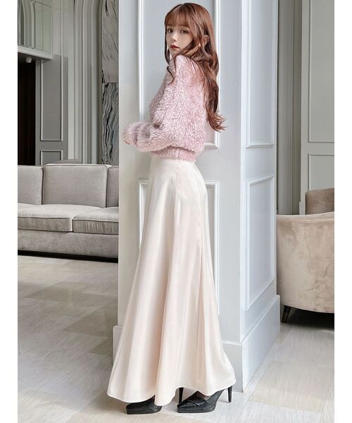 RESEXXY（リゼクシー）の「バナナスリーブラメニット（ニット/セーター・レディース・ピンク/ブルー/ベージュ・FREE）」の21枚目の写真