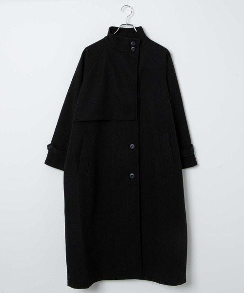 【セール】WEGO/スタンドカラーロングコート（ステンカラーコート）｜WEGO（ウィゴー）