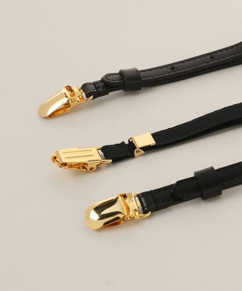 新品　未使用品　SLOBE IENAチェーンサスペンダー　黒 セール】SLOBE IENA チェーンサスペンダー（その他小物）｜SLOBE