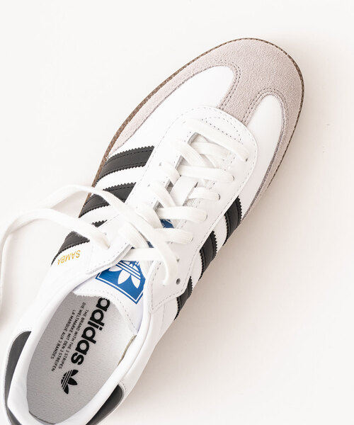 adidas（アディダス）の「”WEB限定”ADIDAS SAMBA OG  B75806/B75807（スニーカー・メンズ・ホワイト/ブラック・25.5cm/26cm/26.5cm/27cm/27.5cm/28cm/28.5cm）」の7枚目の写真