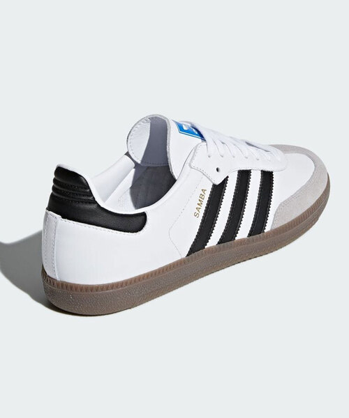 adidas（アディダス）の「”WEB限定”ADIDAS SAMBA OG  B75806/B75807（スニーカー・メンズ・ホワイト/ブラック・25.5cm/26cm/26.5cm/27cm/27.5cm/28cm/28.5cm）」の21枚目の写真