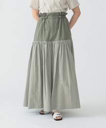 Ray BEAMS | RBS / 配色 ギャザー スカート(スカート)