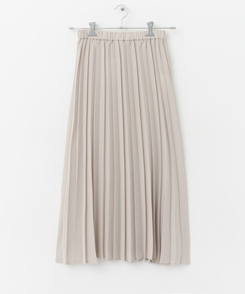 URBAN RESEARCH DOORS（アーバンリサーチドアーズ）の「プリーツロングスカート（スカート・レディース・ブラック/カーキ/グレー系その他・MEDIUM）」の20枚目の写真