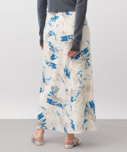 A part by（アパートバイ）の「ペイントガラナロースカート（スカート・レディース・オレンジ/ブルー系その他4・FREE）」の9枚目の写真