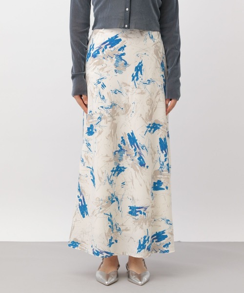 A part by（アパートバイ）の「ペイントガラナロースカート（スカート・レディース・オレンジ/ブルー系その他4・FREE）」の10枚目の写真