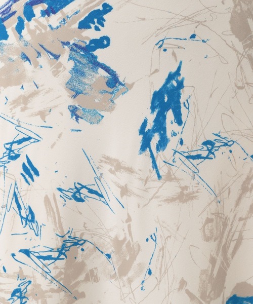 A part by（アパートバイ）の「ペイントガラナロースカート（スカート・レディース・オレンジ/ブルー系その他4・FREE）」の15枚目の写真