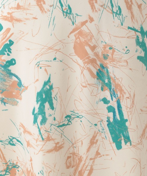 A part by（アパートバイ）の「ペイントガラナロースカート（スカート・レディース・オレンジ/ブルー系その他4・FREE）」の16枚目の写真