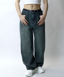 Starting Over | 12oz DENIM OVER-DIE BAGGY PANTS(デニムパンツ)