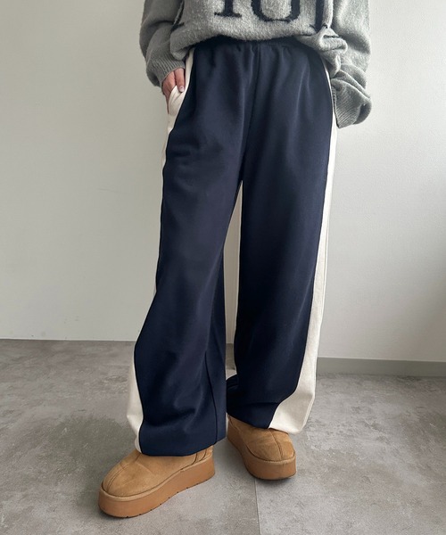apres jour mignon(アプレジュールミニョン)の「切り替えスウェットパンツ【ZOZOTOWN限定アイテム】(その他パンツ・レディース・ボルドー/カーキ/ネイビー・X-LARGE/MEDIUM/SMALL)」の13枚目の写真