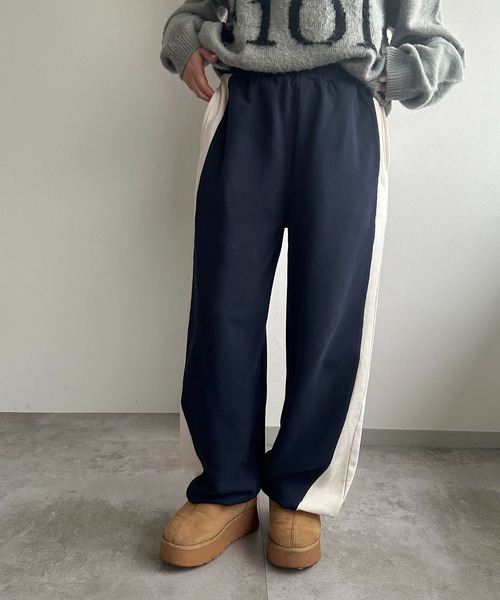 apres jour mignon(アプレジュールミニョン)の「切り替えスウェットパンツ【ZOZOTOWN限定アイテム】(その他パンツ・レディース・ボルドー/カーキ/ネイビー・X-LARGE/MEDIUM/SMALL)」の14枚目の写真
