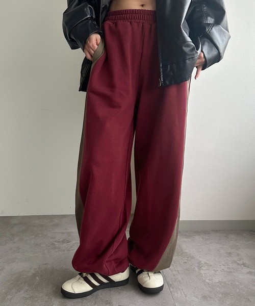 apres jour mignon(アプレジュールミニョン)の「切り替えスウェットパンツ【ZOZOTOWN限定アイテム】(その他パンツ・レディース・ボルドー/カーキ/ネイビー・X-LARGE/MEDIUM/SMALL)」の21枚目の写真