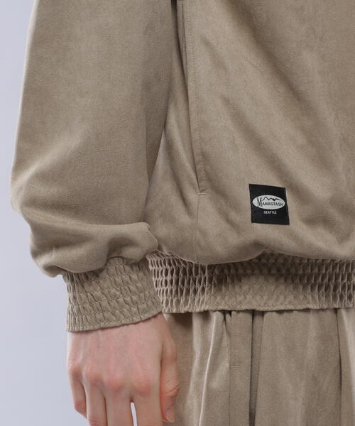 MANASTASH(マナスタッシュ)の「MANASTASH/マナスタッシュ/SPRING LODGE HALF ZIP SWEAT(スウェット・メンズ・その他3/グレー/ブラック・S/L/M/XL)」の16枚目の写真