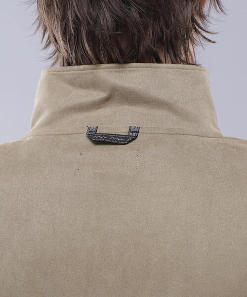 MANASTASH(マナスタッシュ)の「MANASTASH/マナスタッシュ/SPRING LODGE HALF ZIP SWEAT(スウェット・メンズ・その他3/グレー/ブラック・S/L/M/XL)」の15枚目の写真