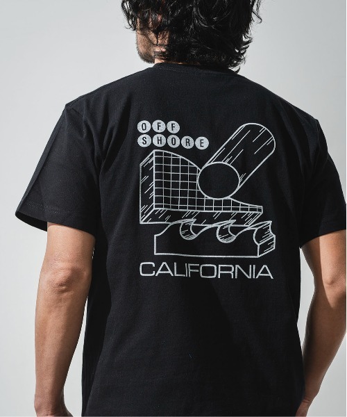 OFFSHORE(オフショア)の「【ZOZO限定】3D GRAPHIC TEE/3Dロゴグラフィックティ(Tシャツ/カットソー・メンズ・ブラック/ホワイト・L/M/XL)」の2枚目の写真