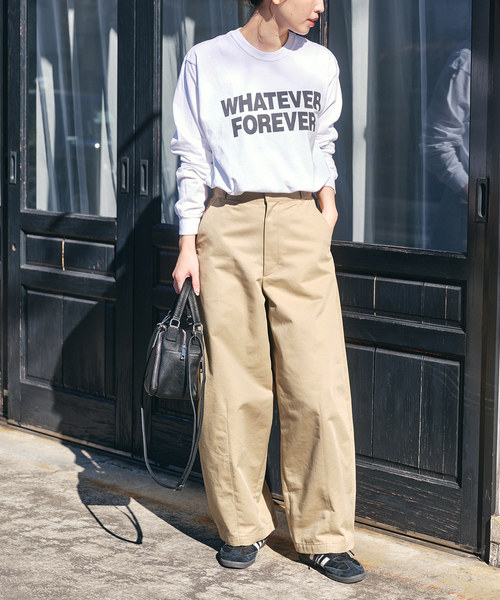JOURNAL STANDARD(ジャーナルスタンダード)の「ガーメントダイロゴロングTシャツ(Tシャツ/カットソー・レディース・ブラック系その他/ホワイト/イエロー・FREE)」の22枚目の写真