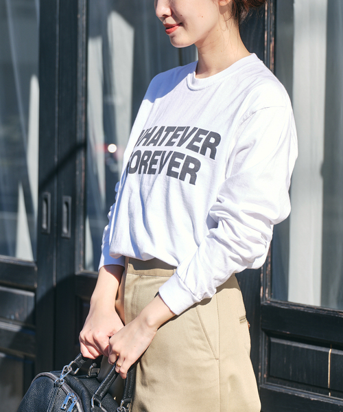 JOURNAL STANDARD(ジャーナルスタンダード)の「ガーメントダイロゴロングTシャツ(Tシャツ/カットソー・レディース・ブラック系その他/ホワイト/イエロー・FREE)」の14枚目の写真