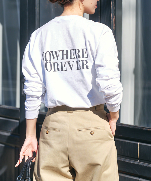 JOURNAL STANDARD(ジャーナルスタンダード)の「ガーメントダイロゴロングTシャツ(Tシャツ/カットソー・レディース・ブラック系その他/ホワイト/イエロー・FREE)」の16枚目の写真