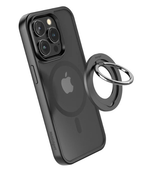 iPhoneケース MaGdget ChargeRing & Stand & MatteCase