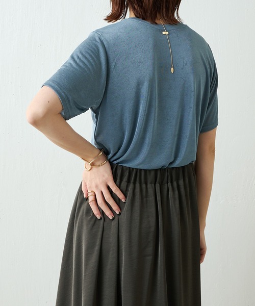 「COLLAGE GALLARDAGALANTE」 半袖Tシャツ FREE ミント レディース COLLAGE GALLARDAGALANTE 「COLLAGE GALLARDAGALANTE」 半袖T