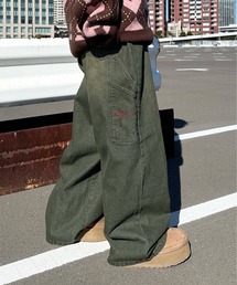 オーバーダイペインターデニム