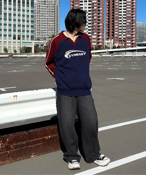 sedacle(セダクル)の「オーバーダイペインターデニム(デニムパンツ・メンズ・グレー/ブルー/ブラック/カーキ/インディゴブルー/ブラウン・SMALL/MEDIUM/LARGE)」の16枚目の写真