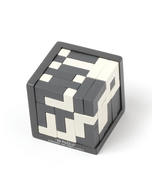 セール】ウッド立体パズル / 104694（おもちゃ）｜LAKOLE