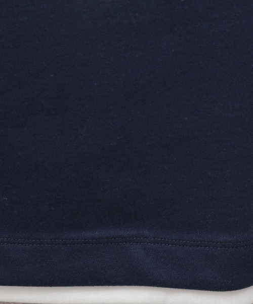 LAKOLE(ラコレ)の「ダンボールレイヤードロンT / 100767(Tシャツ/カットソー・メンズ・イエロー/ネイビー/サンドグレー/グリーン・LARGE/X-LARGE/MEDIUM)」の17枚目の写真