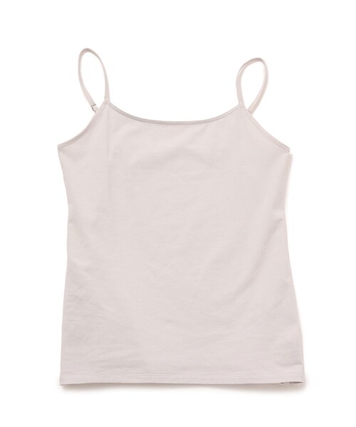 UNTITLED（アンタイトル）の「◆【洗える】インナーキャミソール（タンクトップ・レディース・ホワイト/ライトグレー/ブラック・00/02/04/44/48）」の3枚目の写真