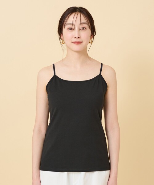 UNTITLED（アンタイトル）の「◆【洗える】インナーキャミソール（タンクトップ・レディース・ホワイト/ライトグレー/ブラック・00/02/04/44/48）」の5枚目の写真