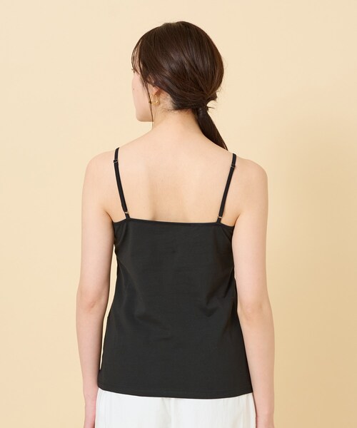UNTITLED（アンタイトル）の「◆【洗える】インナーキャミソール（タンクトップ・レディース・ホワイト/ライトグレー/ブラック・00/02/04/44/48）」の7枚目の写真