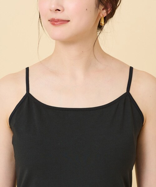 UNTITLED（アンタイトル）の「◆【洗える】インナーキャミソール（タンクトップ・レディース・ホワイト/ライトグレー/ブラック・00/02/04/44/48）」の8枚目の写真