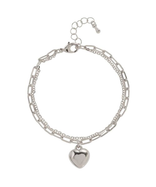 MERCURYDUO(マーキュリーデュオ)の「2連ハートモチーフブレスレット(ブレスレット・レディース・シルバー/ゴールド・FREE)」の15枚目の写真