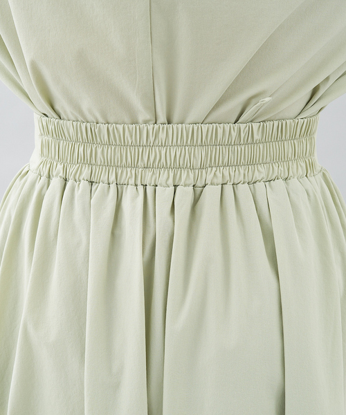 abahouse mavie（アバハウスマヴィ）の「ナイロンストレッチロングスカート（スカート・レディース・ホワイト/チャコールグレー/セージグリーン・フリー）」の21枚目の写真