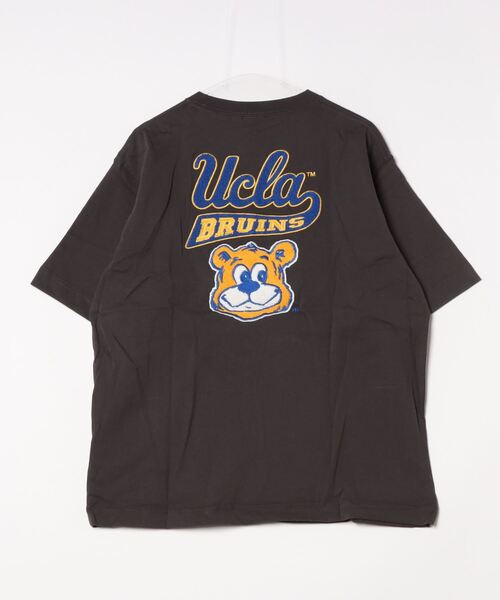 ONE DAY KMC (ワンデイケーエムシー)の「UCLA/OE天竺UCLA刺繍TEE(Tシャツ/カットソー・メンズ・ベージュ/ネイビー/ホワイト系その他/グリーン/グレー/ホワイト/ネイビー系・MEDIUM/LARGE)」の10枚目の写真
