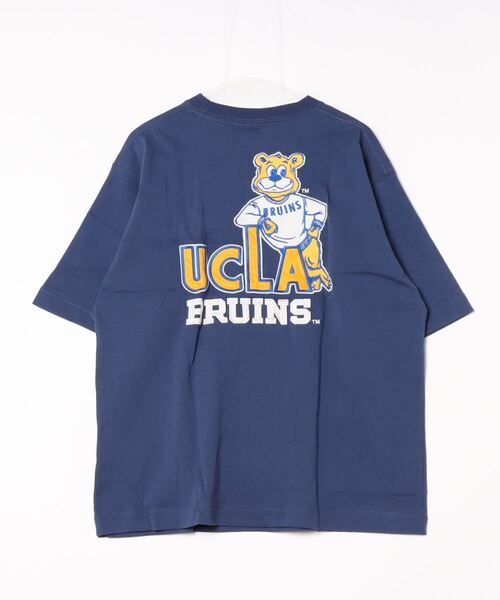 ONE DAY KMC (ワンデイケーエムシー)の「UCLA/OE天竺UCLA刺繍TEE(Tシャツ/カットソー・メンズ・ベージュ/ネイビー/ホワイト系その他/グリーン/グレー/ホワイト/ネイビー系・MEDIUM/LARGE)」の13枚目の写真