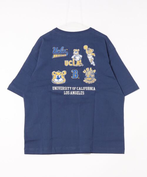 ONE DAY KMC (ワンデイケーエムシー)の「UCLA/OE天竺UCLA刺繍TEE(Tシャツ/カットソー・メンズ・ベージュ/ネイビー/ホワイト系その他/グリーン/グレー/ホワイト/ネイビー系・MEDIUM/LARGE)」の14枚目の写真